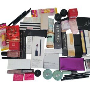 Mixed Beauty Lot Tarte Clinique Bareminerals Lancome It Cosmetics Travel Sz NEW